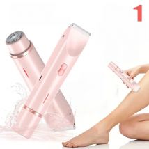 2025 Waterproof Rechargeable Electric Shaver Mini Women Bikini Trimmer Body Hair Remover Mini Double Headed Electric Epilator