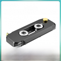 SmallRig Low-profile 6mm thick NATO Rail 50mm with NATO clamp for quick release 1/4"-20 mounting screws BUN2468B