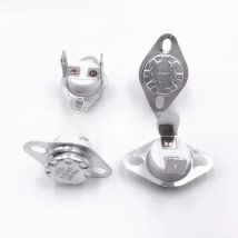 KSD301 250V 10A/16A 40 45 50 55 60 65 70 75 80 85 90 95 ~ 130 Celsius Degree 90 angle feet Normally Close Thermal Control Switch