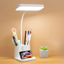USB Learning Dormitory Bedroom Bedside Reading Night Light LED Desk Lamp Eye Protection Desk College Student Nightlights