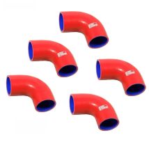 ID 38/45/63/76/83/89 MM Silicone Hose Elbow Rubber Joiner Bend Tube Hose Connector Intercooler Turbo Air Intake Pipe 90 Degrees