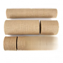 2M/Roll Natural Vintage Jute Ribbon Bow Crafts Sewing DIY Wedding Jute Burlap Fabric Gift Wrapping Party Christmas Home Decor