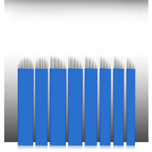 100PCS Extremely Thin 0.18mm Nano blades Microblading Needles Permanent Makeup Eyebrow Tattoo Needle Microblade 3D Embroidery