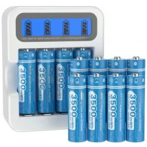 2A 1.5V AA Rechargeable Battery 3500mWh Lithium 1.5v aa Li-ion Battery Aa For Doorbells, Motorized Toys, Mice, Fans、Toothbrushes