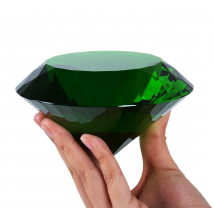 60-100mm Colorful Crystal Glass Diamond Paper Weight Gorgeus  Wedding Decoration  Valentine Gifts