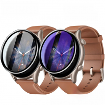 Screen Protector For Amazfit GTR 3 Pro Full Cover HD Clear 3D Curved Soft Protective  Film for Amazfit GTS3 T-Rex GTR2 Not Glass