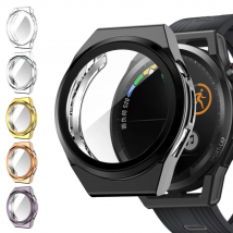 Protective Cover For Huawei Watch GT Runner Soft TPU Case Full Screen Protector Shell Plating Cases For Huawei GT Runner 46mm