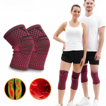 BraceTop 2Pcs Tourmaline Knee Pad Magnetic Therapy Knee Brace Support Far Infrared Health Leg Sleeve Relieve Arthritis Join Pain