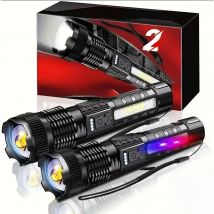 High Power XHP50 Led Flashlights Strong Tactical Torch With Pen Clip 6 Modes Rechargeable Camping Fishing Emergency Zoom Lantern