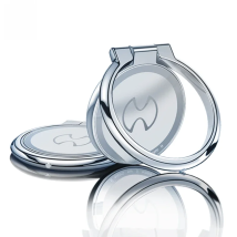 XUNDD Finger Ring Holder Universal Cell Phone Kickstand Stand Adjustable Silver Metal For iPhone Xiaomi Huawei Samsung