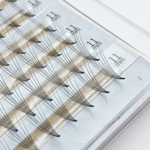 GAHAMACA Lashes Premade Volume Wide Fans 3d/4d/5d/6d Short Stem Russian Volume Professional Eyelash Extensions Faux Mink