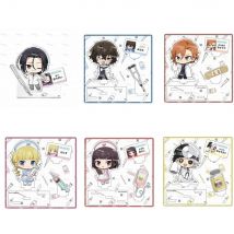 Game Mori Ogai Dazai Osamu Anime Nakahara Chuya Akiko Yosano Acrylic Stand Doll Mini Figure Cosplay Toy for Gift