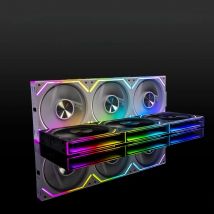 Jungle Leopard Interstellar V2RS 120mm ARGB Modular Wireless Splicing Infinite Mirror Ventilador Fans
