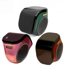 Smart Tasbih Tally Counter OLED Digital Tasbeeh Zikr Ring Finger Counter Waterproof USB Counters Prayer Time Vibration Reminder