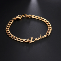 Sipuris Custom Name Bracelet Stainless Steel Personalized Cuban Chain Name Bracelet For Women Men Engraved Bangle Gift 2022