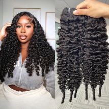 Burmese Pixie Curls Human Hair Bundles Deals Curly Virgin Human Hair Weft Spiral Vietnamese Raw Human Hair Extensions Weave