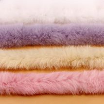 Real Rabbit Fur Ribbon Tapes Furry Fluffy Trim Trimming DIY Home Decor Sewing Costume Crafts 1y