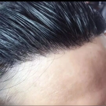 Super Natural Hairline Human Hair Mens Toupee Free Style 10*8 inch Thin Skin Hairpieces Replacement Systems Men Hair