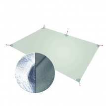 Aricxi Ultralight Tarp Lightweight MINI Sun Shelter Camping Mat Tent Footprint 15D Nylon Silicone silver coated enda Para Carro