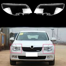 Car Headlight Lens For Skoda Superb 2009 2010 2011 2012 2013 Car Headlamp Lens Auto Shell Cover