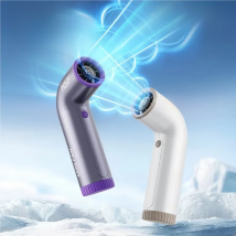 4000mAh handheld fan 199 speed turbo digital display rechargeable infinitely variable speed outdoor portable fan USB charging