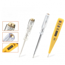 AC/DC 12-250V Digital Induced Electric Tester Screwdriver Probe With Indicator Light Voltage Tester Detector Electrician Tools