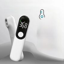 JUSTLANG Rechargeable Thermometer LED Forehead Digital Infrared Medical Thermometer Body Temperature Fever for Baby Adult