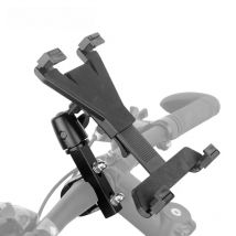 Universal Bike Mount Bracket Motorcycle Tablet PC Stand Holder Aluminum Alloy 360 Degrees Rotating GPS Holder For 7-10.1 Inch PC