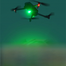 For DJI Mini 3 Pro Universal LED Flash Chargeable Light Drone Camera Drone Strobe Light 4 Lights Color Drone Accessories