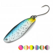 Jerry Kuyu Metal fishing lure brass glitter swimbait salmon spinner spoon artificial winter fishing tackle