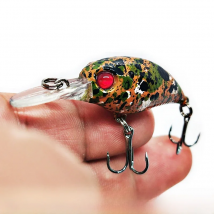 1PCS 4.5cm 3g Crankbait Fishing Lure Quality Minnow Lure 3D Eyes Plastic Hard Bait Pesca Artificial Jig Wobblers Fishing Bait