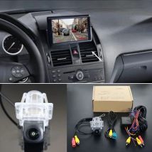 Car Rear View Camera For Mercedes Benz MB C Class W204 W212 W207 C207 2007~2015 BackUp Reverse Camera Original Screen Compatible