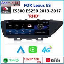 ES350 Android 14 Qualcomm Per Lexus ES400 ES200 RHD CarPlay Autoradio Stereo Navigazione GPS Netflix HD Screen Lettore multimediale