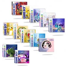 GBC RTC Pokémon Clock Game Card GBC Pokémon Series , Cubic Crystal ,  Gold 97 Reset Edition , US Version  English Game Card