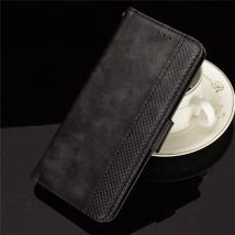 For LG Wing 5G 2020 LM-F100N Case Magnet Wallet Flip Leather Cover For LG Wing LGWing 5G Retro Magnetic Leather Flip Case