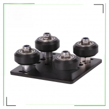 1set 3D Printer Parts Opensource V Gantry Plat Set Special Slide Plate Pulley For 2020 /2040 V-slot Aluminum Profiles Wheels