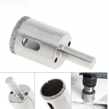 10/12/14/16/18/20/22/25mm Diamond Coated Core Hole Saw Drill Bit Set Tools Glass Drills Hole Opener for Tiles Glass Ceramic