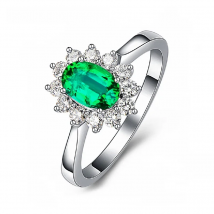 Fashion Ring for Women 925 Silver Jewelry with Zircon Gemstone Finger Rings Accessories Wedding Party Promise Gifts Wholesale