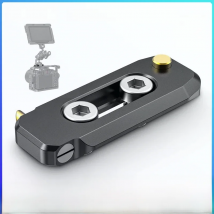 SmallRig Low-profile NATO Rail 50mm Long  6mm Thick Quick Release Nato Rail With 1/4"-20 Mounting Hole For NATO Clamp -2468B