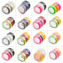 3PK 3D Embossing Tape For DYMO 3D Embossing Tape 9mm DIY Plastic Label Tape For DYMO Motex E-101 Motex E-202 E-303 Label Maker