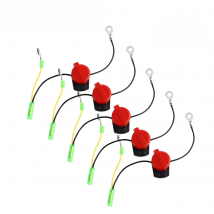 ON Off Engine Stop Switch Engine Kill Switch for Honda GX120 GX160 GX200 GX240 GX270 GX340 GX390 Lawn Mower Tiller, Pack of 5