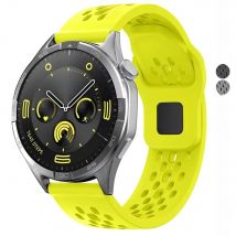 18mm 20mm 22mm Strap for Samsung Galaxy 7 FE 6 5 4 44mm 40mm Silicone Breath Band for Watch 5Pro 45mm 6Classic 47 43mm Bracelet