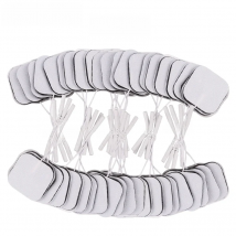 20p/50p 5x5cm Muscle Stimulator Electrode Pads Non-woven Fabric Self Adhesive Replacement Pads for Tens Digital Therapy Machine