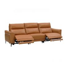 LINLAMLIM Genuine Leather Sofa Cama Electric Reclining Sofa Set Leather Couch Theater Seats Convertible Big Sofas Sleeper Sofas