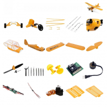 Wltoys XK A160 RC Airplane Accessories Blushless Motor Fuselage Set Update Receiver Right/Left Wing Board Servo ESC For A160 Par