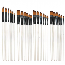6pcs Artist Paint Brushes Set Artist Paintbrushes For Acrylic Oil Watercolor Acrylic Painting For Body Face Rock Canvas