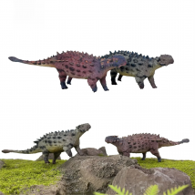 HAOLONGGOOD 1/35 Saichania Model Herbivorous Ankylosauridae Dinosaur Animal Collection Scene Decoration GK Birthday Gift Toy