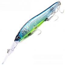 B&U 110mm Deep Diving Slow Floating Minnow Wobbler Lure Artificial Hard Bait Crankbait Bass Pike Walleye Perch Fishing Gear