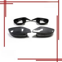 For BMW G42 G20 G28 G22 G23 G26 i4 G30 G38 G11 G12 G14 G15 G16 2017-23 M3 M4 Look ABS/Real Carbon Fiber Mirror Cover Caps