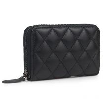 Sheepskin Small Coin Purse Girl  New Short Zipper Change Pocket Genuine Leather Mini Coin Bag Female Multi-function Coin Purses